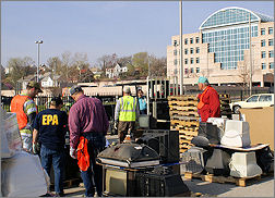 More Than 11 Tons Collected at 'E-Scrap for Earth Day' Event