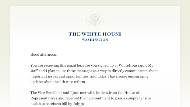 The President discusses health care reform
