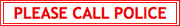 call police banner
