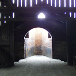 The Tunnel Head where ingredients were entered into the Hopewell Furnace.