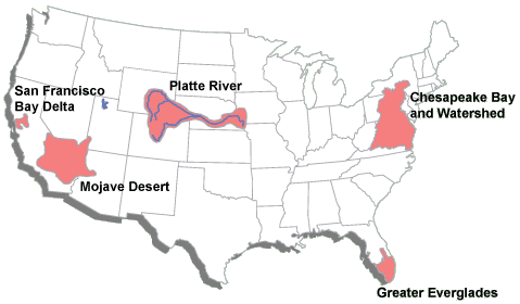 map showing study area locations