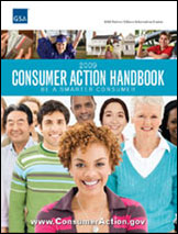 2009 Consumer Action Handbook cover graphic