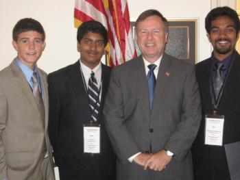 Congressman Lamborn met with LeadAmerica students from Colorado Springs
