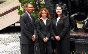 Photo of honors interns from El Paso