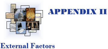 APPENDIX II: External Factors