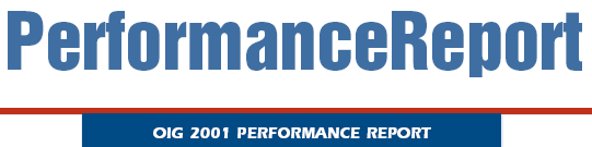 OIG 2001 Performance Report