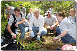 Secretary of the Interior Salazar Kicks Off President Obama’s “United We Serve” at Shenandoah National Park