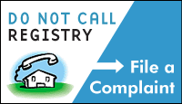Do Not Call Registry - File a Complaint