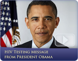 National HIV Testing Day Message from President Obama