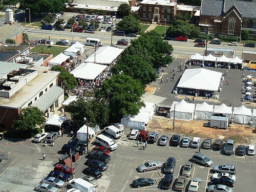 2008 Greek Festival - View From the Office