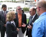 Senator Boxer visits Eden Housing.