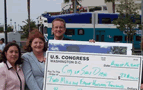 Caridad Sànchez, Director of San Diego and Imperial Counties office for Senator Boxer, joined Congresswoman Susan Davis, Deputy Mayor Toni Atkins, and Center City Development President Peter Hall