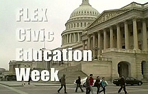 Still image of the FLEX Civic Education Week video