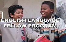 Screenshot of the English Language Fellow Program Stories Video