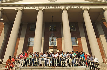 NHGRI staff and participants for the 2008 Short Course