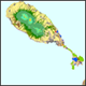 St. Kitts land use map