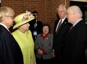 Rep. Hoyer, Sen. Mikulski & Sen. Cardin speak with the Queen