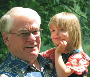 Dan Beard and Grandaughter Lily