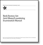 Bank Secrecy Act Examination Manual binder cover