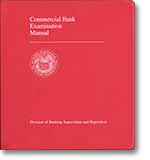 Commercial Bank Examination Manual binder cover