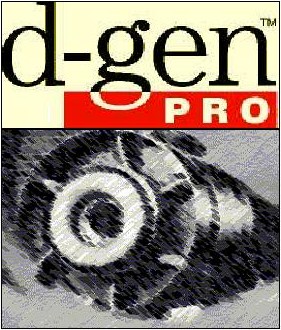 D-Gen PRO logo.