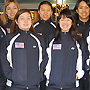 Photo of the American Badminton team that will compete in the Fajr International Badminton Tournament