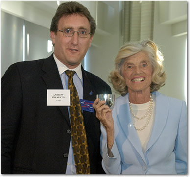 AAPD President & CEO Andy Imparato & Eunice Kennedy Shriver