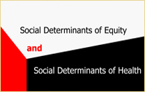 Social determinants of equity and Social determinants of health
