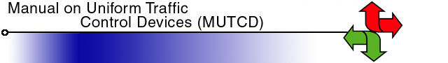 Manual on Uniform Traffic Control Devices (MUTCD) arrows logo