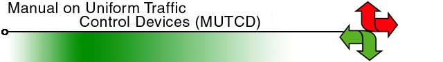 Manual on Uniform Traffic Control Devices (MUTCD) arrows logo