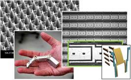 Collage of materials, sensors, and actuators