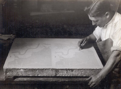 Map engraver