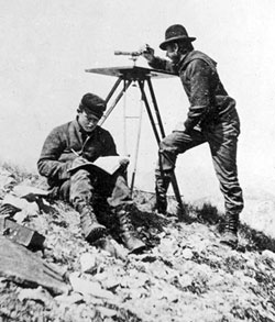 Early USGS Topographer