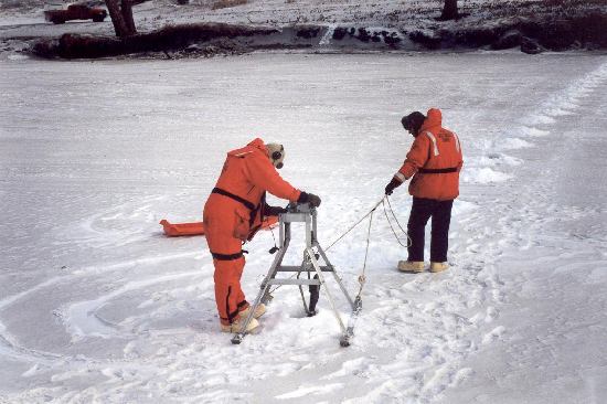 Click to view pictures of the U.S. Geological Survey at work in North Dakota