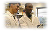 Image of two scientists in a lab