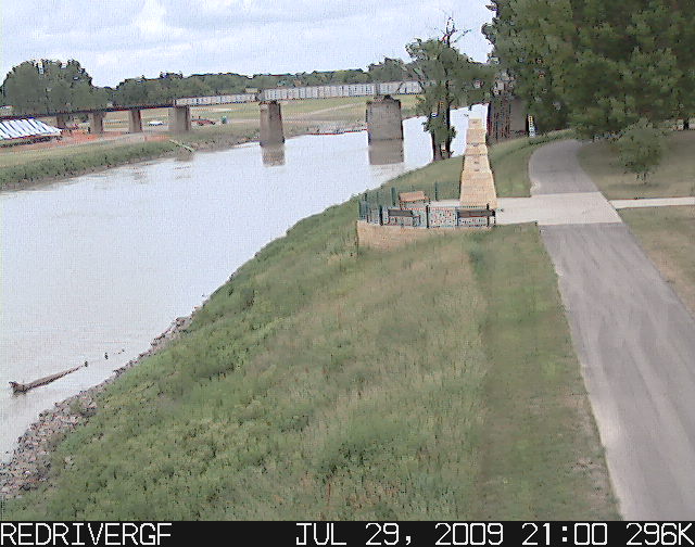 Red River at Sorlie Bridge in Grand Forks