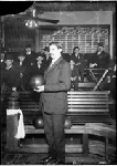 man holding a bowling ball