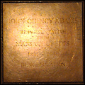 Image of J.Q. Adams Floor Plaque