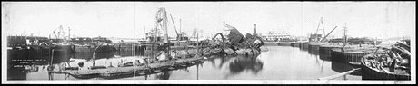 Wreck of the U.S.S. Maine, June 7th, 1911