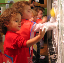 Children participate in PlayWorks™ at the Children's Museum of Manhattan