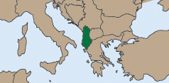 ALBANIA Map