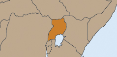 UGANDA Map
