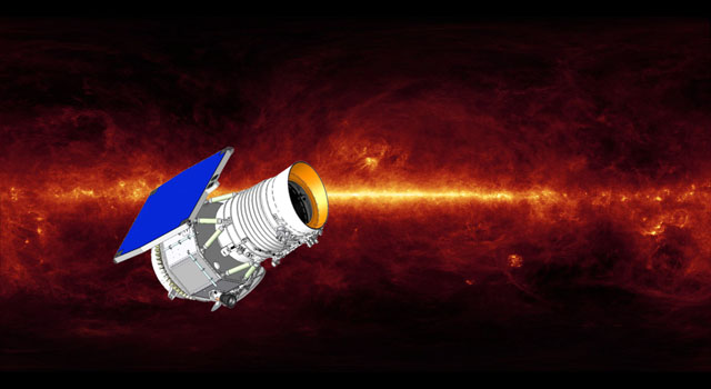 Artist's concept of the Wide-field Infrared Survey Explorer