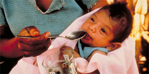Worldwide, almost 2 million children under 5 years old die from diarrhea each year. Credit: © Pan American Health Organization