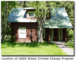 Location of the USGS Global Climate Change (GCC) Program in West Glacier