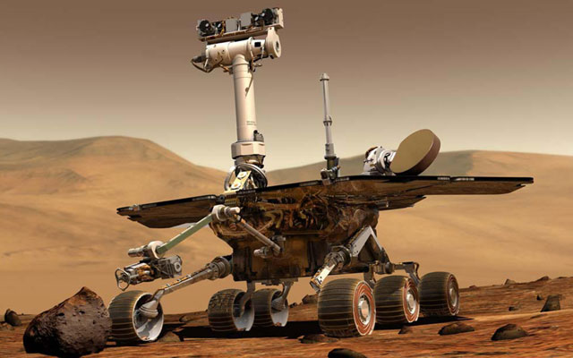 artist's concept of rover