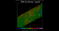 TRMM Edition2A CERES SW radiance - upwards.