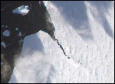 Iceberg A22A, South Atlantic Ocean