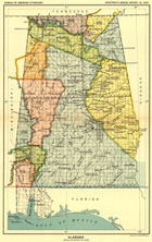 Native American Land Cessions Map