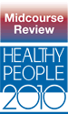 Midcourse Review Healthy People 2010 logo